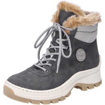 Rieker Booties X9335, Vrouwen, Grijs, Laarzen, maat: 36