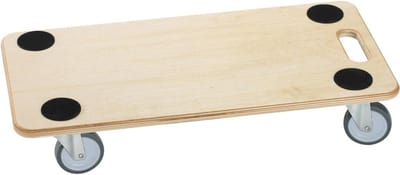 Transportroller - Verhuisroller Meubelroller - Meubels Verplaatsen - Hoge Draagkracht - 590 x 290 mm - Zwart