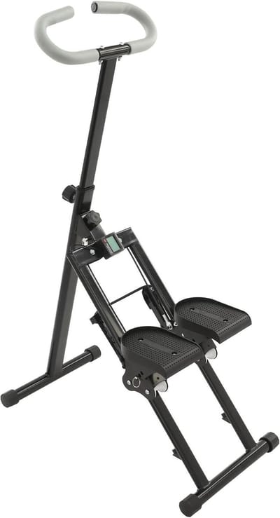 Trapklimmer Fitnessapparaat - Hometrainer Stepper - Full Body Training - Opvouwbaar Ontwerp - 100 kg Belastbaar - Zwart