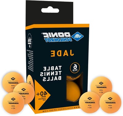 Tafeltennisballen - Poly 40+ - Hobby en Training - Goede Prijs-Kwaliteit - 6 Stuks - Oranje