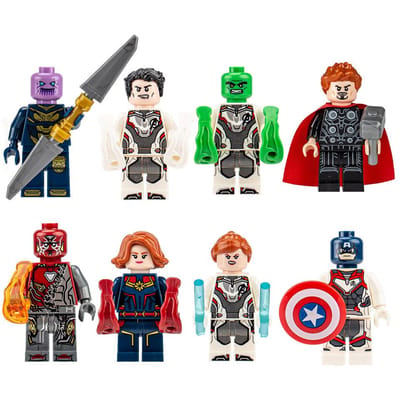 Bouwstenen, humanoïde poppen, speelgoed, miniatuurfiguren, kinderspeelgoed, Figures Assemble Speelgoed Creeper voor Kinderen Educatief Speelgoed