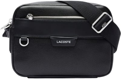 LACOSTE schoudertas Reporter Bag Noir zwart