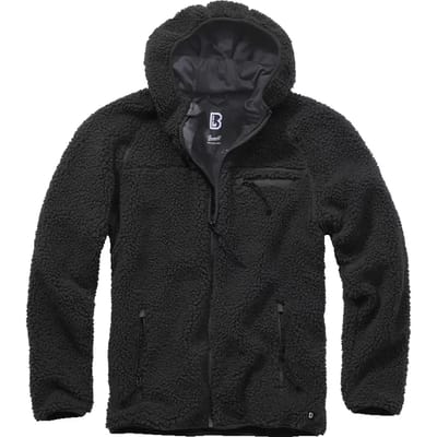 Brandit Teddyfleece Worker Zwart jacket Heren