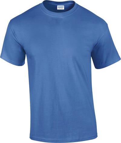 Gildan Ultra Cotton™ Classic Fit Adult T-shirt GI2000 - Iris Blue - XXL
