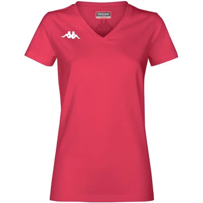 Kappa Brizza T-shirt Met Korte Mouwen Rood S Vrouw