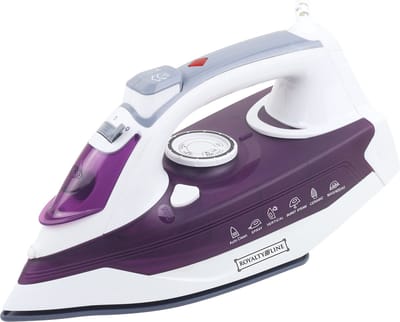 Royalty Line Strijkijzer - Krachtig Strijken - Stoomstrijkijzer - Droogstrijkijzer - 2400W - Strijkijzer Met Stoomgenerator - 400 ml Watercapaciteit - Paars