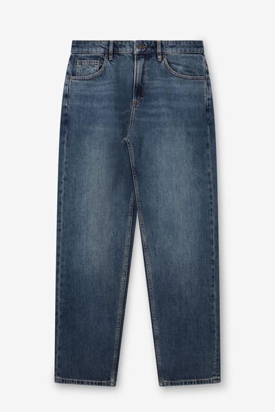 Sissy-Boy - Blauwe mid-rise loose fit jeans