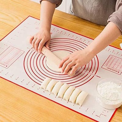 Waledano® Siliconen Bakmat 26x29 cm – Anti-Stick, Anti-Slip & Hittebestendig | Herbruikbare Deegmat voor Perfect Bakken, Koken & Patisserie | Gemakkelijk Schoon te Maken
