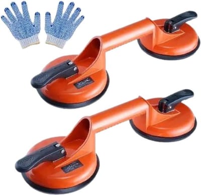 Glasdragers - Glasdrager Zuignap - Glasdrager Powergrip - Zuignap - 2 stuks - 150 kg