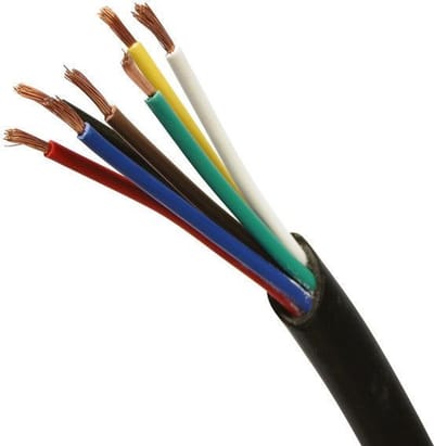 Trailerkabel - 7 x 1,5mm - H05VV-F - Per meter