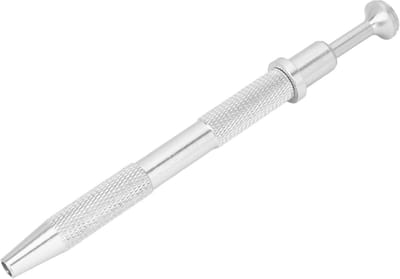 4 Klauwpincetten - Sieradenclip Precisie - Kleine Onderdelen Hanteren - Intrekbaar Ontwerp - 117 mm Lengte - Zilver