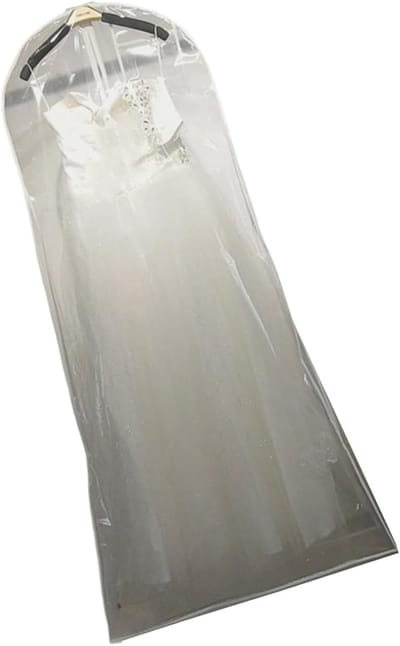 Jurkbeschermer - Kledinghoes - Bruiloft Opslag - Ademend PVC - 180 x 58 cm - Transparant