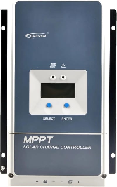 Zonne Laadregelaar - Solar Regulator - Energie Beheer - MPPT Technologie - 100A 200V - Zwart