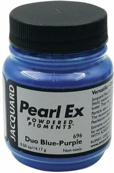 Jacquard pigment speelgoed Pearl Ex 14 gr Duo Blauw Paars creatief.