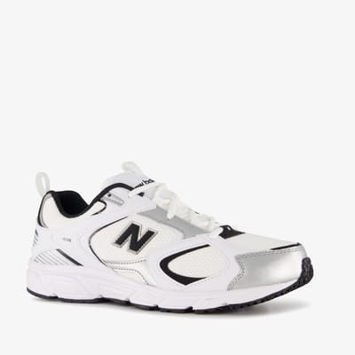 New Balance 408 heren sneakers wit zilver - Maat 40