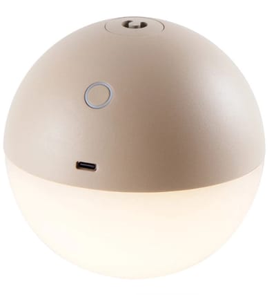 Ubiqua ALBEDO Tafellamp | 2.2W 2700K/3000K | Oplaadbaar IP65 | Dimbaar | Zand