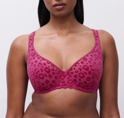 Chantelle Pulp Girls - plunge bh - maat 70B - fuchsia - C22XNC-0IL