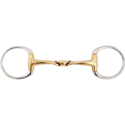 BR DUBBEL GEBROKEN BUSTRENS SOFT CONTACT 14 MM 2.0 Bruin-brons