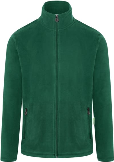 Karlowsky Men´s Workwear Fleece Jacket Warm-Up KY153 - Forest Green (ca. Pantone 554C) - S