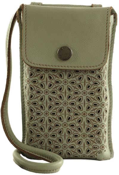 CATERINA LUCCHI Telefoontasje Modena Eva Mobile Phone Case V. Salvia Toni Beige Mintgroen