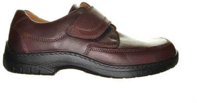Jomos Gesloten Bruine Herenschoen Velcro maat 38
