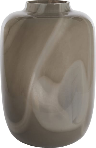 Light & Living Vaas Kobala 50cm - Grijs/Crème