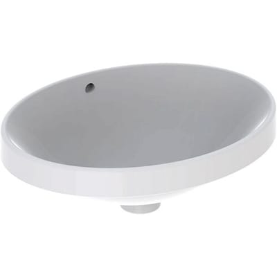 Geberit VariForm built-in washbasin 50 x 40 cm, oval 500.709.01.2