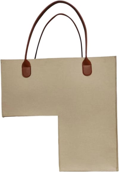 Trap Organizer Mand - Vilt Opberger - Ruimte Besparen - Innovatieve Opslag - 42 x 25.5 cm - Beige