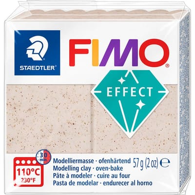 FIMO effect ovenhardende boetseerklei standaard blokje 57 g - botanical rose hip