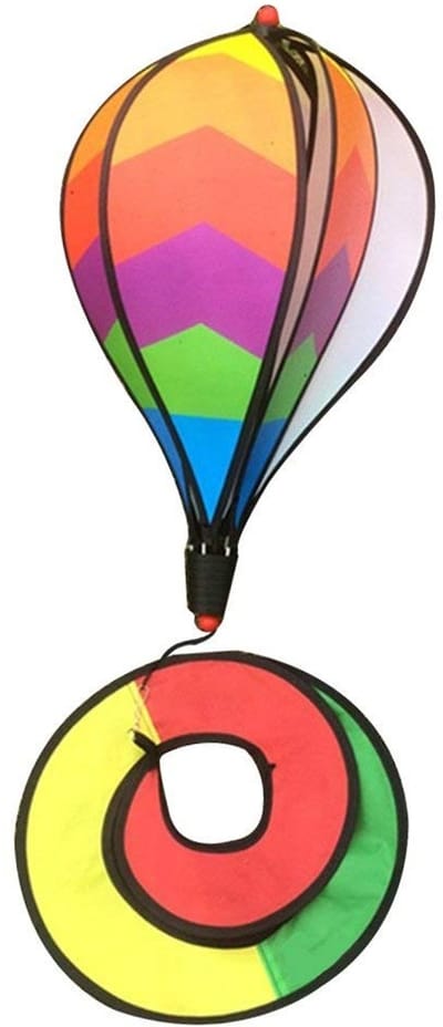 Dailygoods- Windspinner UV- en waterbestendig - Tuindecoratie - Tuin decoratie voor buiten - Windmolen - Opknoping decor - Handgemaakt van gelamineerd canvas