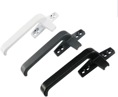 Raamgrepen - Venstergrepen Klink - Ramen Beveiligen - Aluminiumlegering - 1 stuks - Donkergrijs