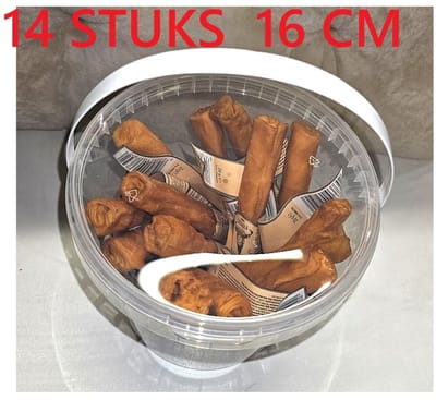 14 X Haba's tatanka kauwrol - beefsmaak - 16 cm - 20 a 25 gr/st - tandverzorgend - zalig voor uw hond