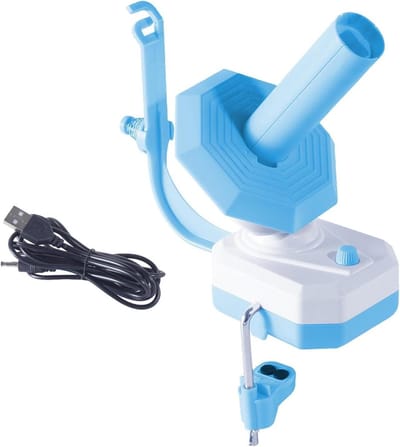 Garenopwinder - Breimachine - Klusjes Klaren - Automatische Snelheid - 8.7x5.5x11.8 inch - Zwart