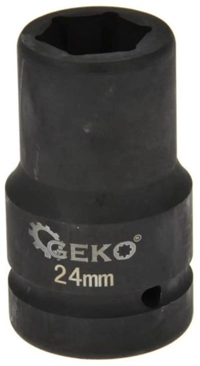 GEKO Impact dopsleutel - 24 mm - Voor zware omstandigheden