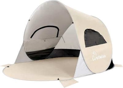 Easy Pop Up 3-4-persoons strandtent Sportparaplu Instant Sun Shelter Tent Zonnescherm UPF 50+