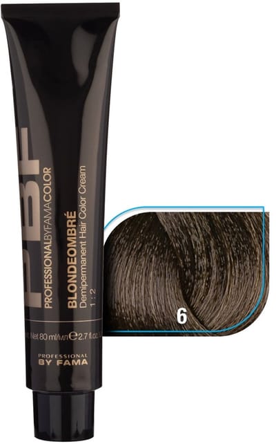 BY FAMA TINTE COLOR BLONDEOMBRE TONER SEMI PERM. # 6, 80 ML