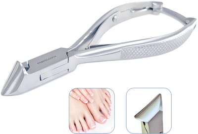 MEDLUXY® Diabetes - Nageltang Koptang - Recht snijvlak - Afgeronde Punten - 14 cm - 21 mm (diabetisch, Kopknipper, Dwarssnittang, Nagelknipper)