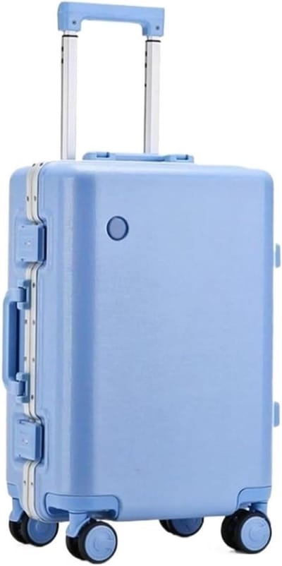Reiskoffer Hardcase - Trolley Koffer - Zakenreizen Vakantie - 360 Graden Stille Wielen - 24 inch - Zwart