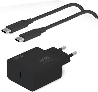 40w usb C Adapter + Snellader usb-C Oplader Kabel - 1 Meter - Usb c naar usb c