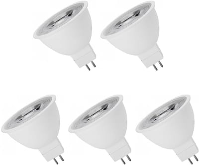 Spectrum LED Lamp GU5.3 12V 6W - 450 Lumen - 3000K Warm wit - Gezellig licht - Energiezuinig - 5 stuks