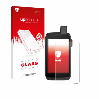 upscreen - Screenprotector voor Garmin Montana 760i - Folie Beschermfolie Beschermglas transparant