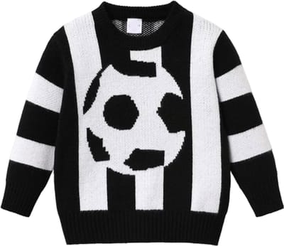 Voetbal Trui Peuter 2 jaar - Gebreid - Kind - Zoon - Sweater