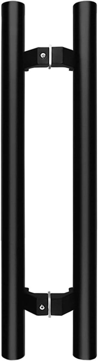 Deurtrekstang - Schuifdeurgreep - Toegang Verlenen - Roestvrij Staal - 1200x800mm - Zwart