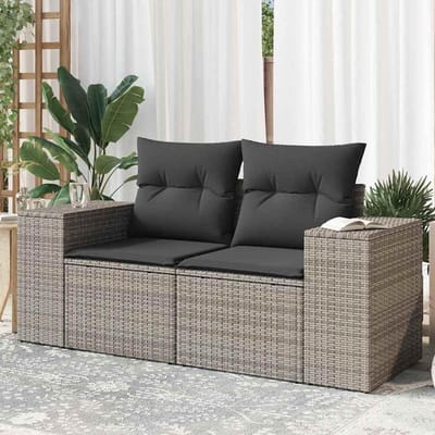 Rotan Sofa Bank - Buitenbank Tuinbank - Ontspannen in de tuin - Modulair design