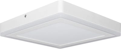 Osram LED wand- en plafondlamp, licht voor binnen, warm wit, zones individueel regelbaar via wandschakelaar, herinneringsfunctie, LED Click Square Square