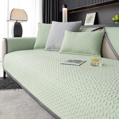 Zomer Bankhoes Universele Antislip Bankmat Koel Aanvoelende Mat Kussen Wasbare Bankhanddoek Bankhoezen voor Woonkamer Thuis 70x70cm 1pc