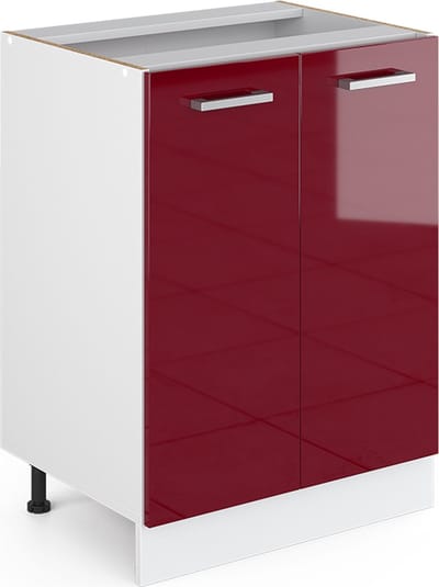 Vicco R-Line Keukenonderkast – 60 cm zonder werkblad Rode hoogglans