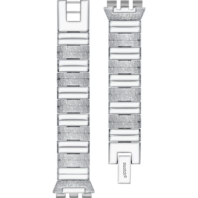 Swatch Plastic - Skin Small 33.7mm - SF/SI/SS08/SS09 ASFK320G SFK320G Tarnish Shine band