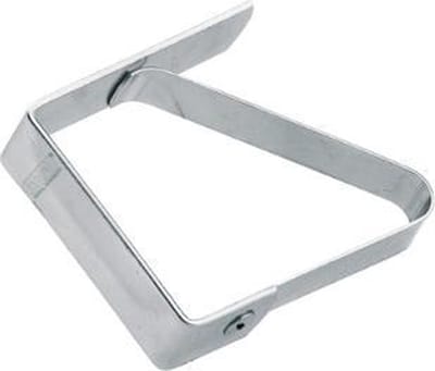 GEFU Tafelkleedklemmen – Set van 4 – RVS – Voor Tafelkleden tot 3 cm Dik