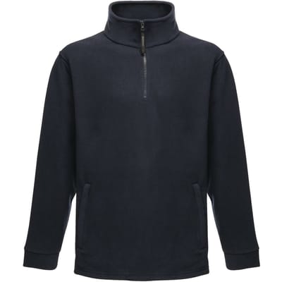 Regatta - Geweldige Outdoors Unisex Thor Overhead Half Zip Anti-Pluis Fleece Sweater (170 GSM) (Navy)